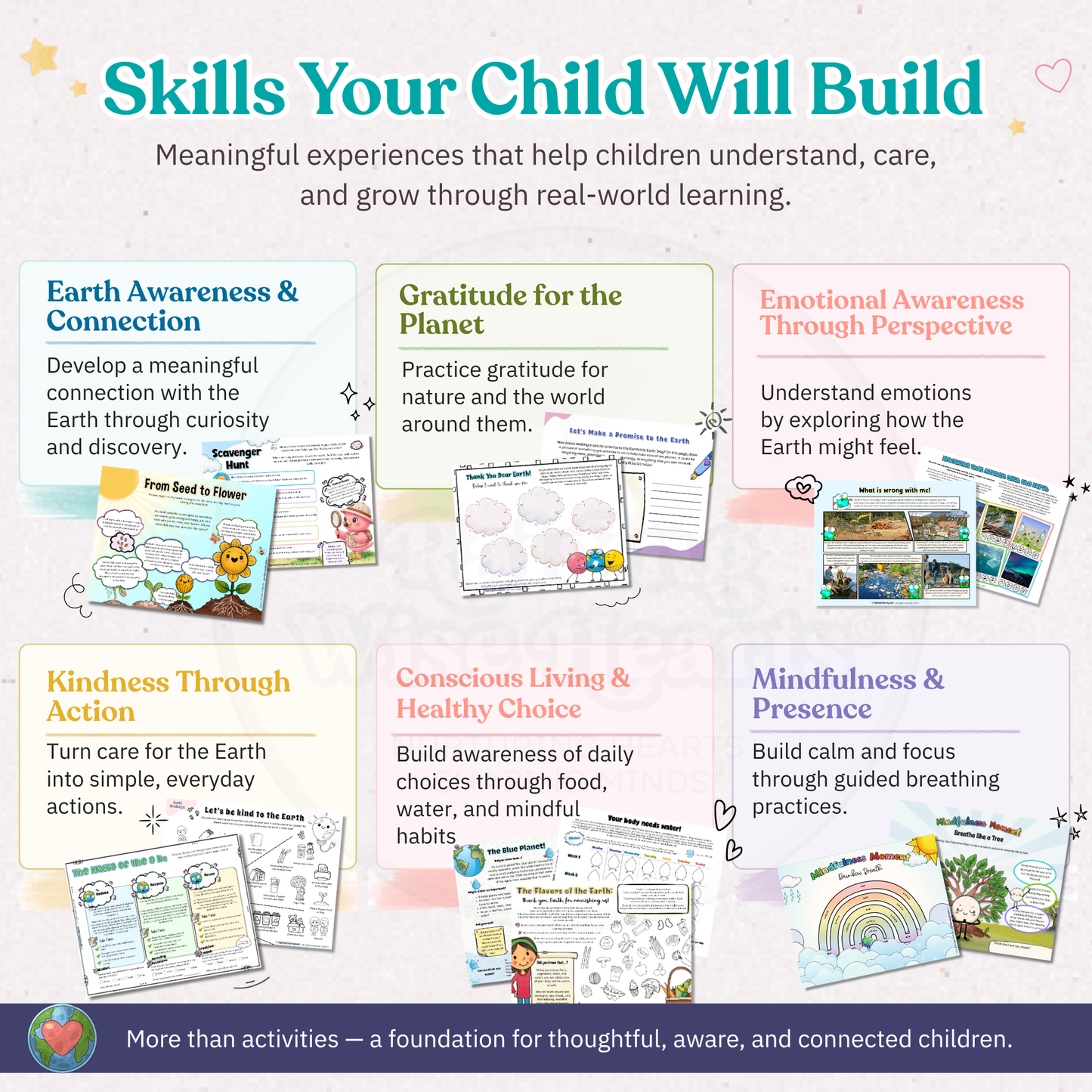 Earth Day Learning Magazine for Kids | Meaningful activities for emotional growth, kindness & real-world awareness