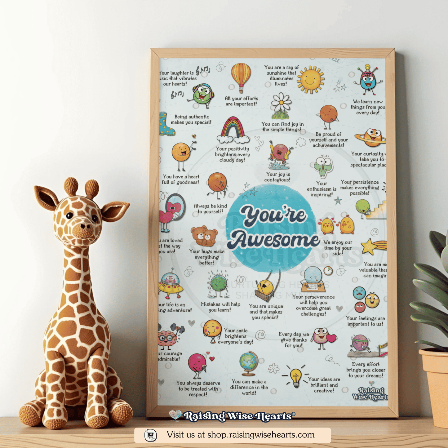 Positive Affirmations for Kids – Confidence & Self-Esteem Kit - Growing Mindset