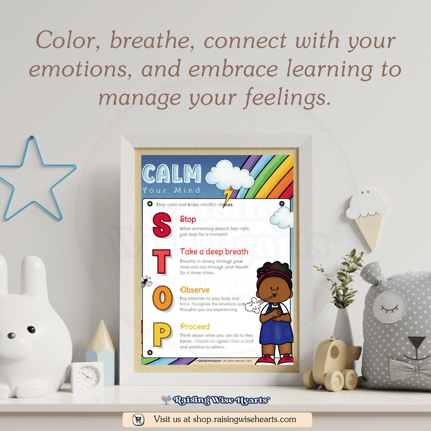 Stop, Think, Act (Star Technique) | Self-control | Self-Regulation | SEL | GIRLS Version